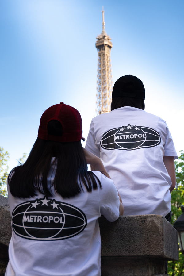 MÉTROPOLE TEE WHITE